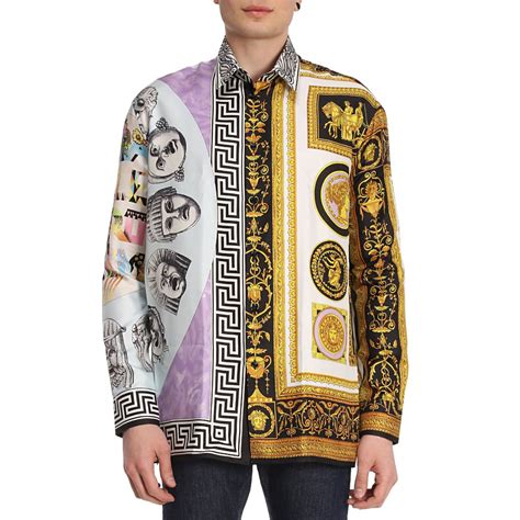 chemises homme versace